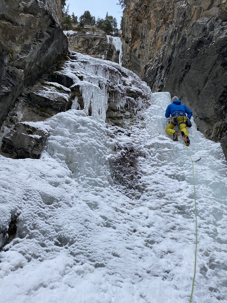 Ice Climbing at Duffey Lake - Closet Secret