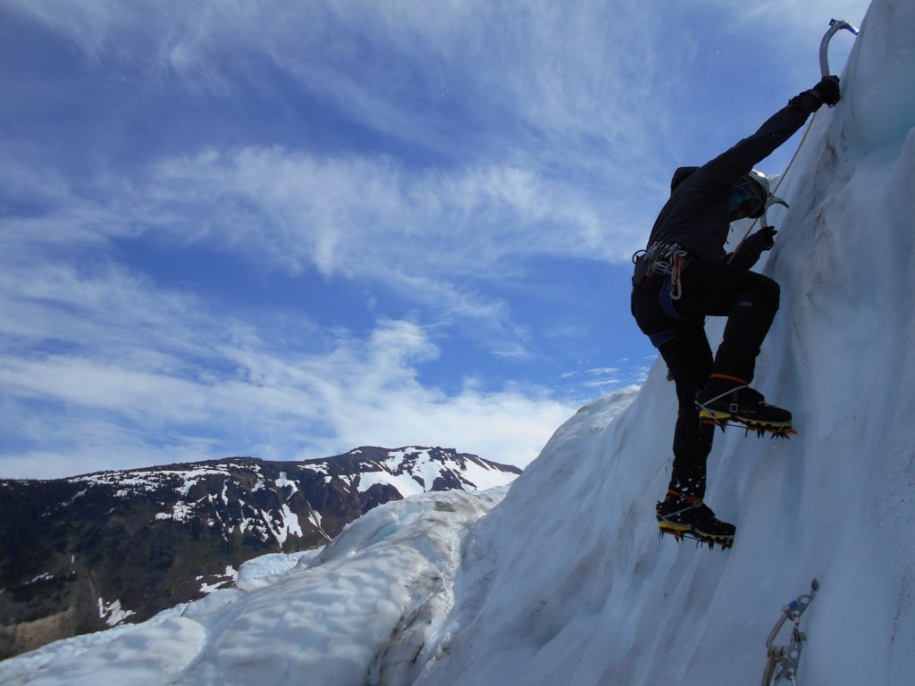 Mt. Baker Seracs Ice Climbing