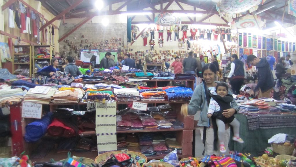 Local market in Antigua Guatemala