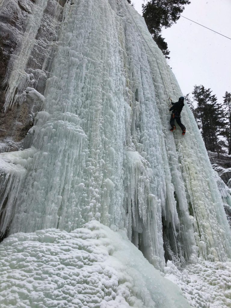 Marble Canyon Ice Climbing