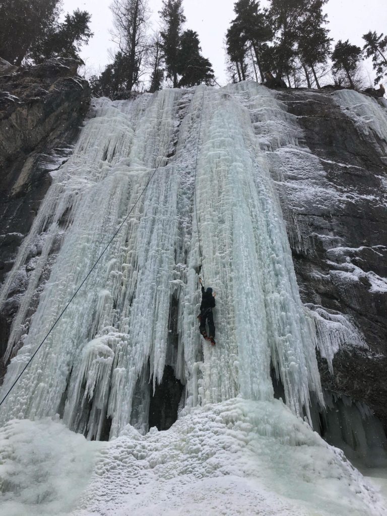 Marble Canyon Ice Climbing