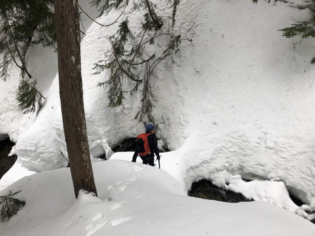 Mount Strachan in Winter