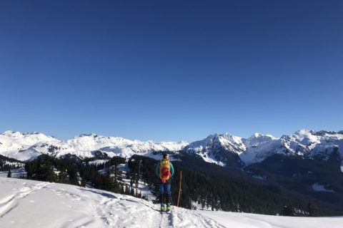 Elfin Lakes Backcountry Skiing