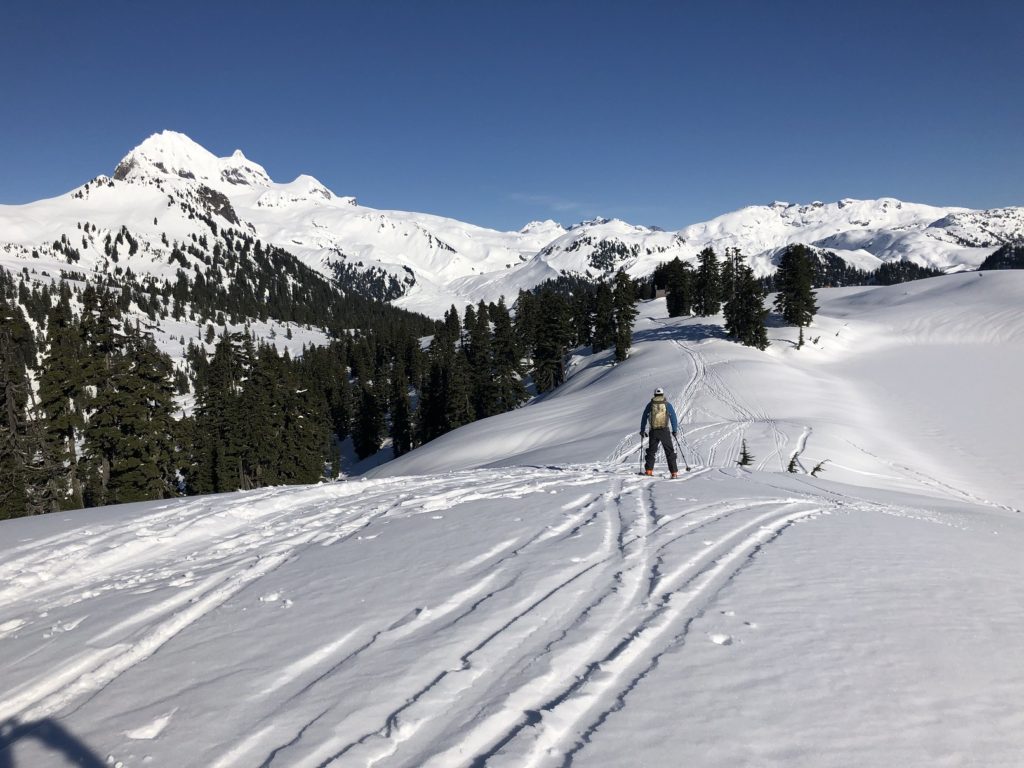 Elfin Lakes Backcountry Skiing