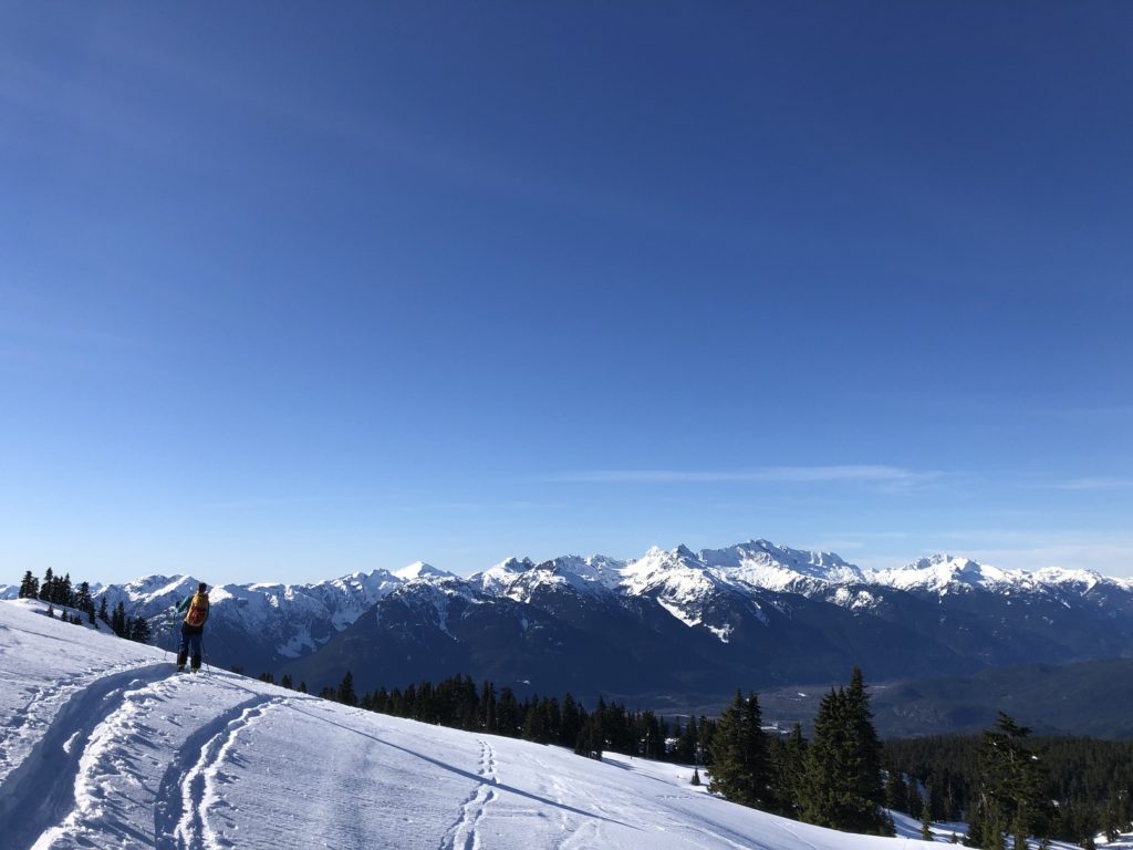 Elfin Lakes Backcountry Skiing