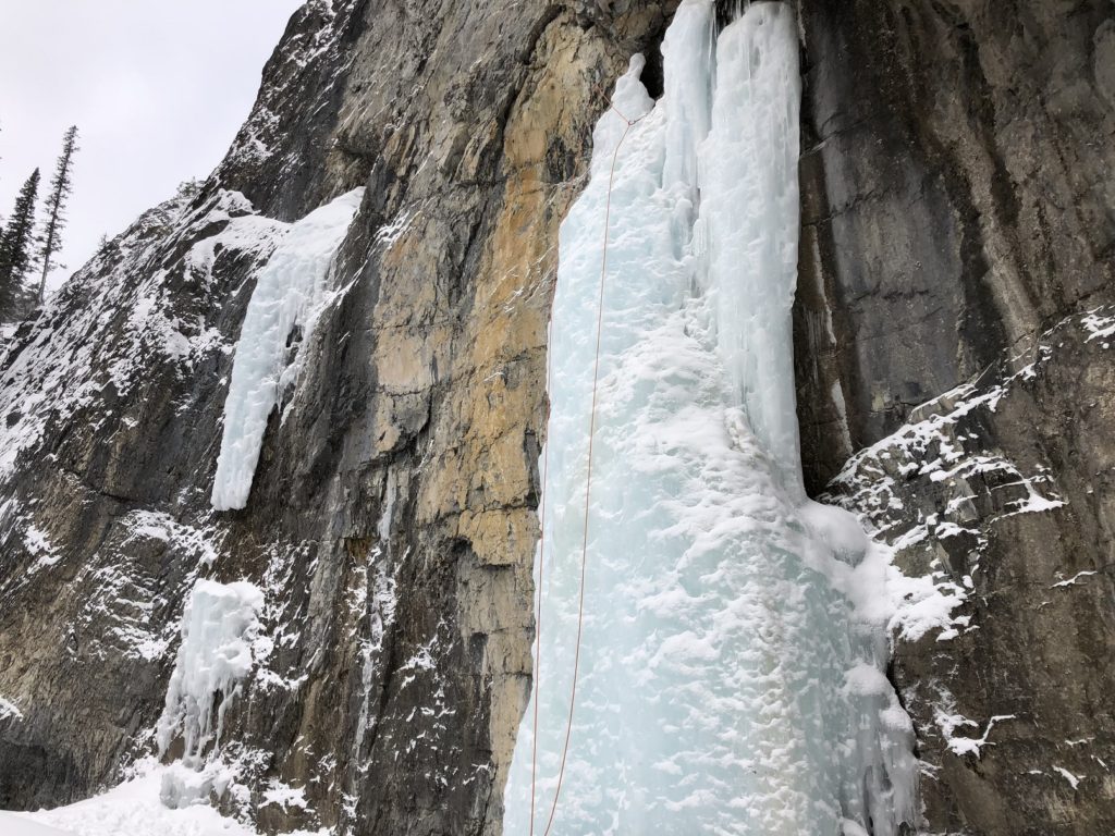 Canadian Rockies Ice Climbing Grotto Canyon