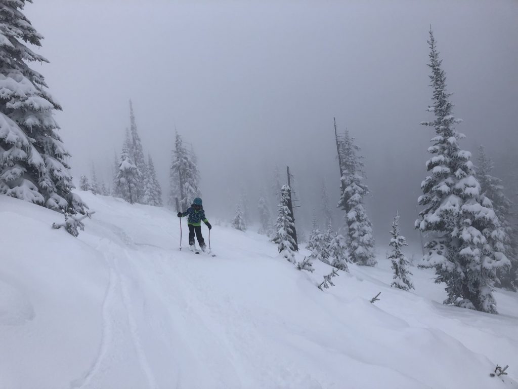 Skiing at Big White 