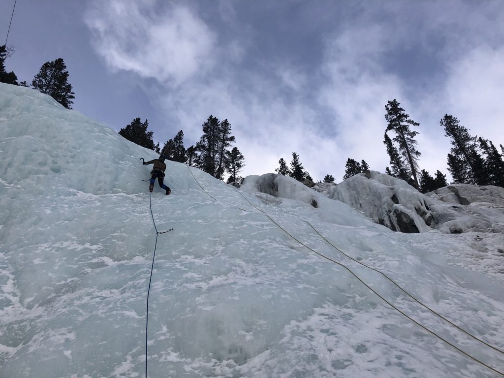 Canadian Rockies Ice Climbing Lower Junkyards