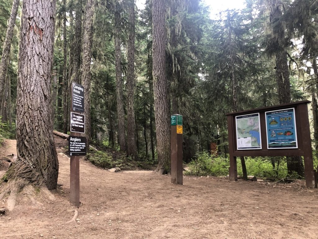Garibaldi Lake-Taylor Meadows Trail Junction