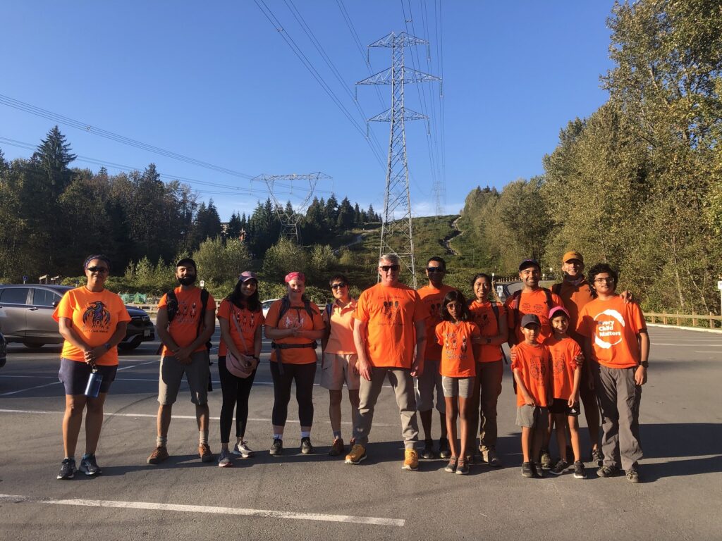 Orange Shirt Day Hike - Coquitlam Crunch BCMC