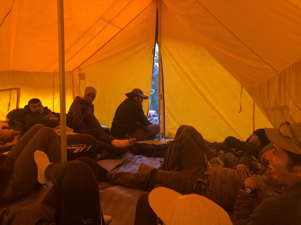 Gidara Bugyal Trek - Rikoda India Hikes Dining Tent