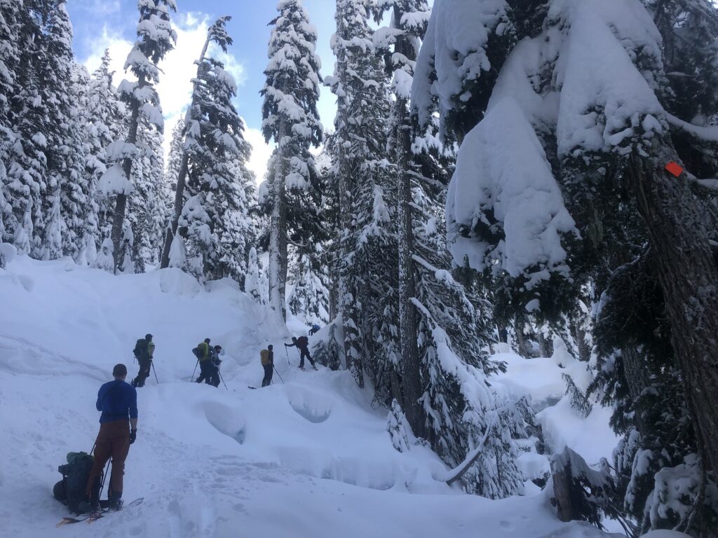 Hanging Lake Winter Trail Backcountry Skiing
