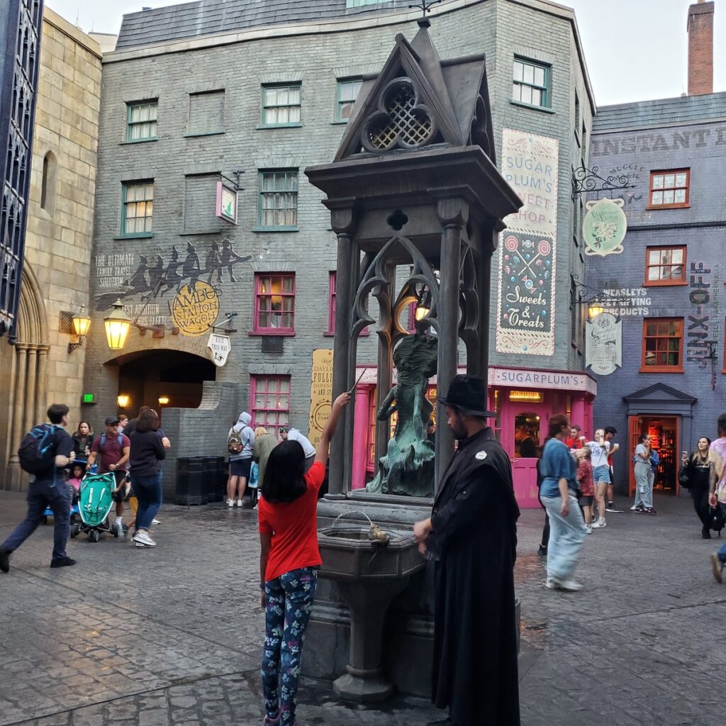 Diagon Alley - Interactive Wands