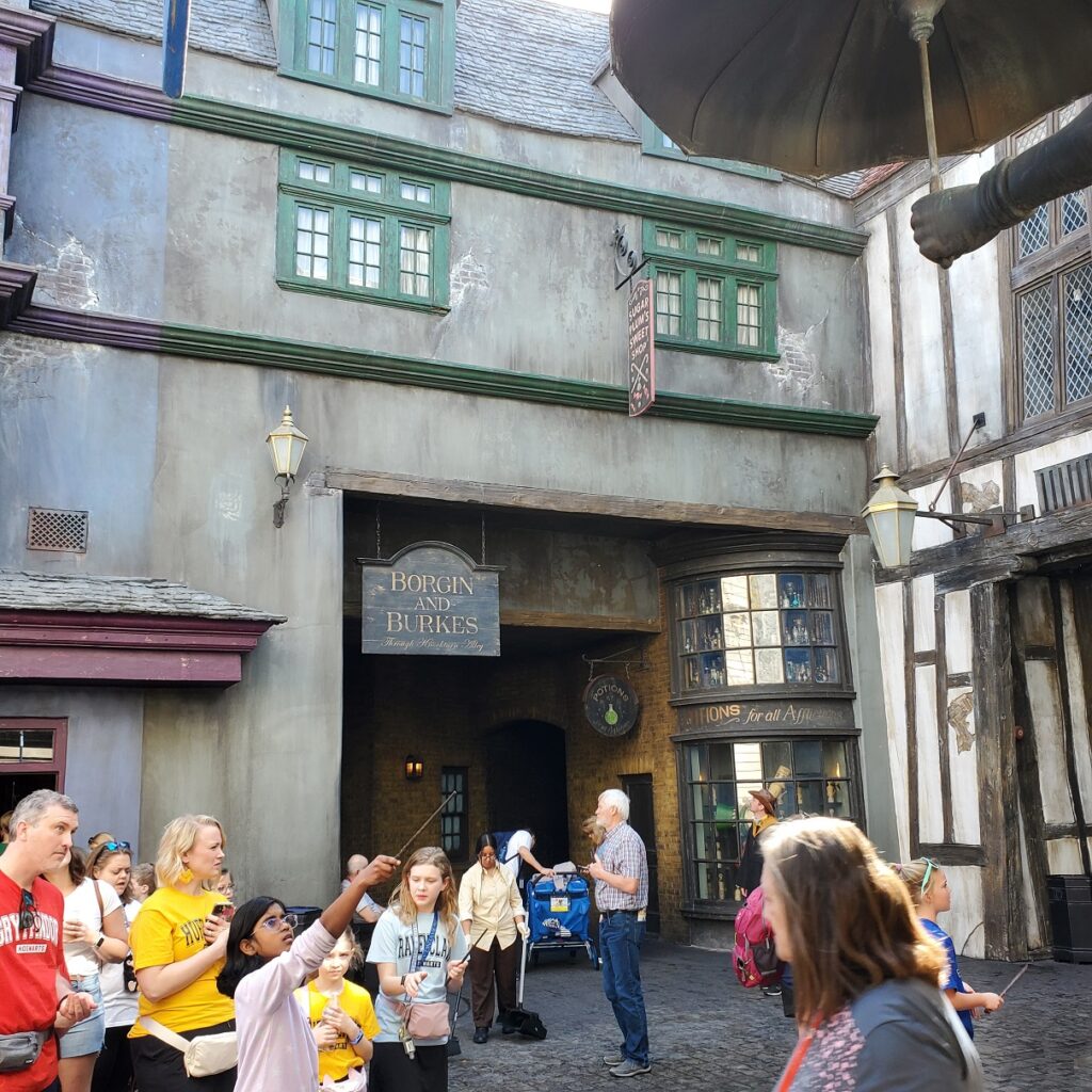 Diagon Alley - Interactive Wands