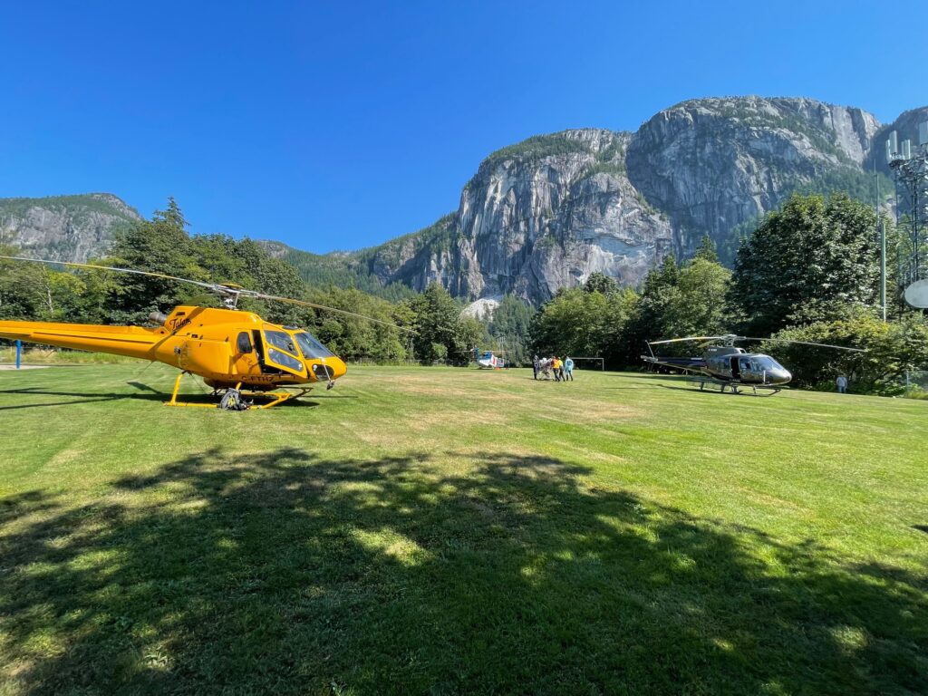 Squamish Staging Area - Search and Rescue