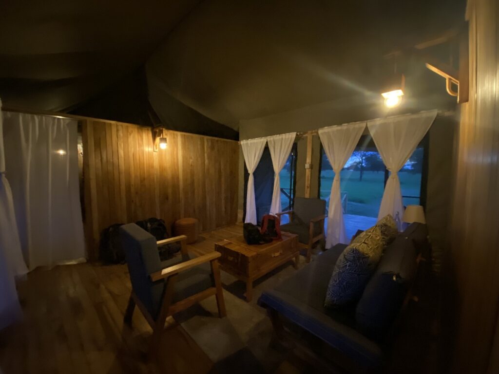 Signature Serengeti Camp Living Room