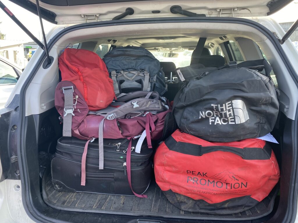 Bags for Kilimanjaro