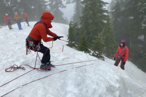 Crevasse Rescue Practice