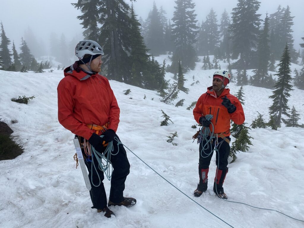 Crevasse Rescue Practice