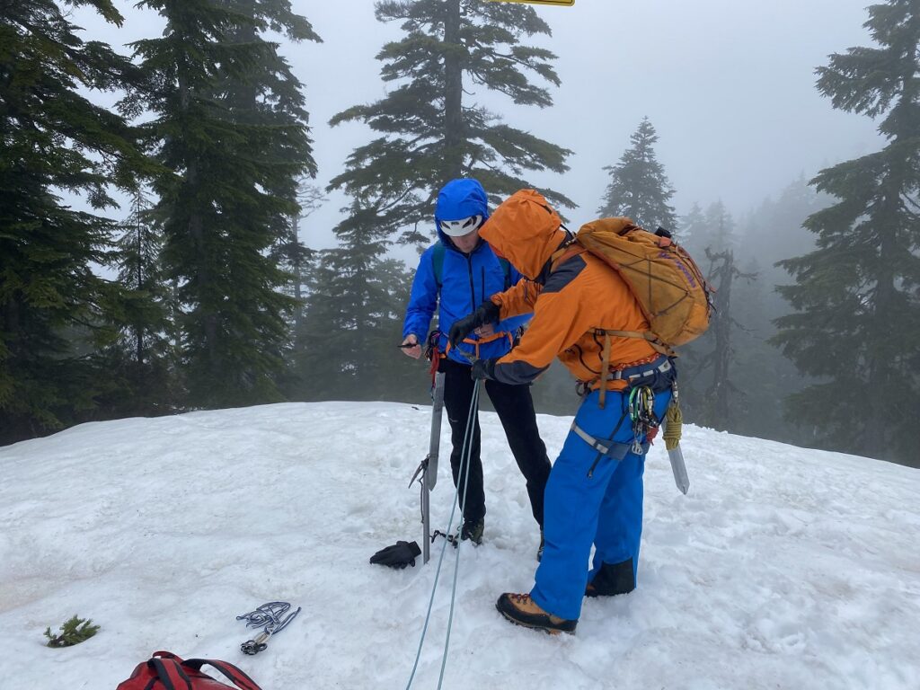 Crevasse Rescue Practice