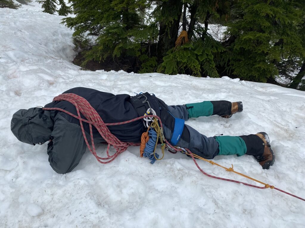 Crevasse Rescue Practice