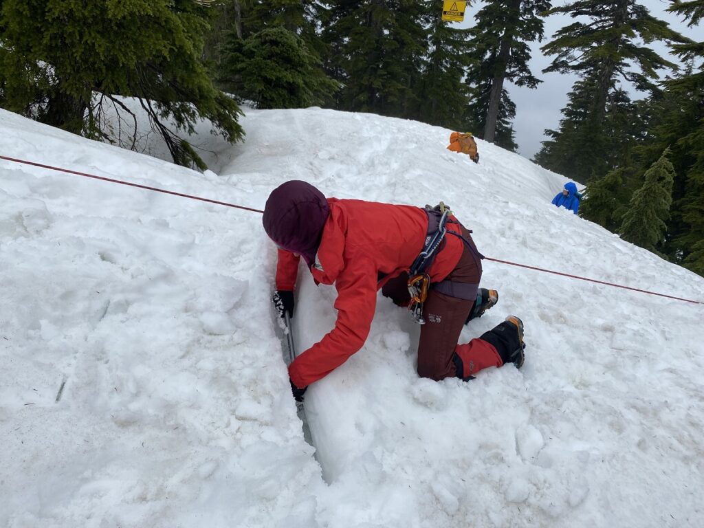 Crevasse Rescue Practice