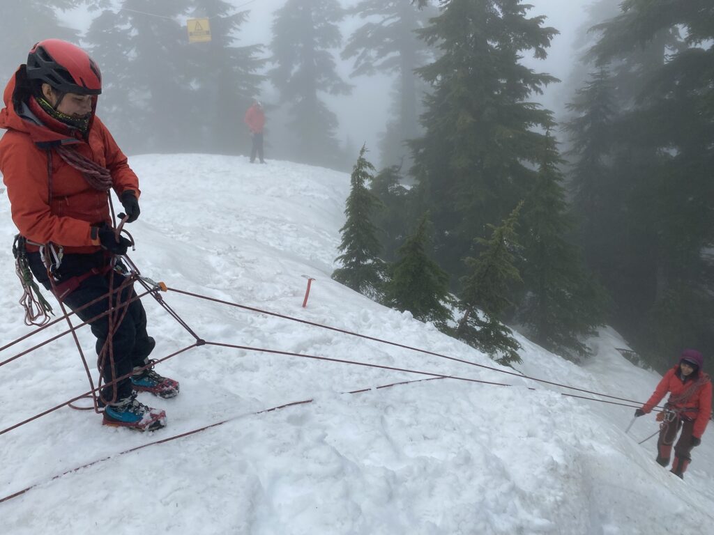 Crevasse Rescue Practice Drop Loop