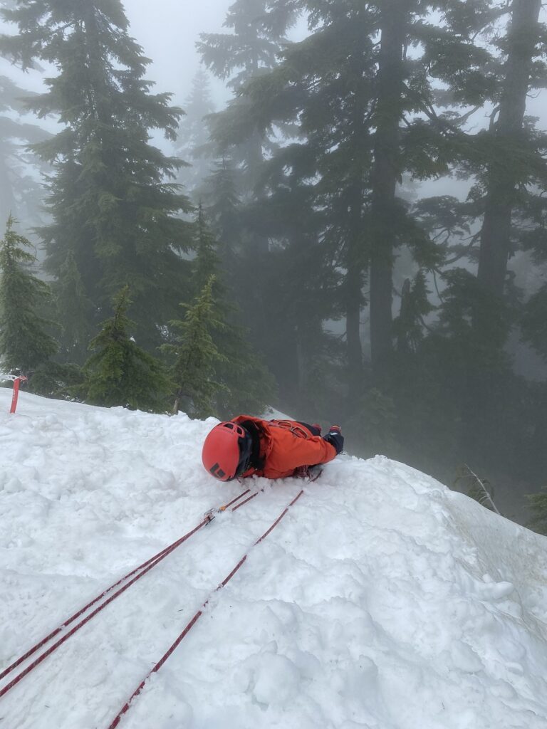 Crevasse Rescue Practice Drop Loop Unconscious Climber