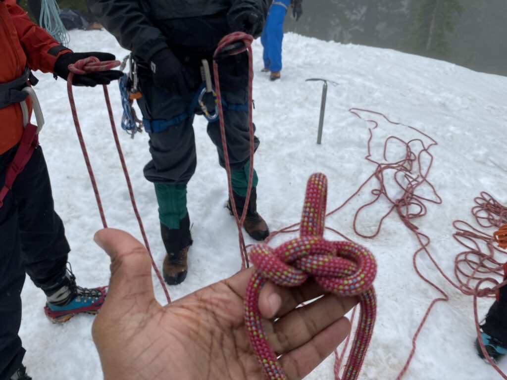 Crevasse Rescue Practice - Knots