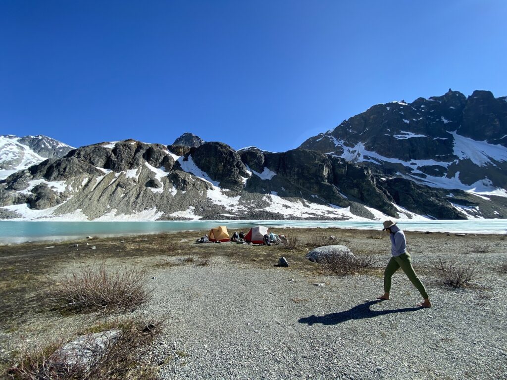 Wedgemount Lake Camping near Lake