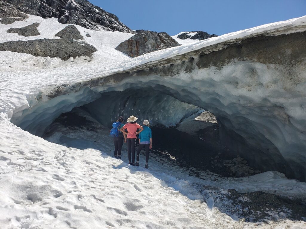 Wedgemount Lake Ice Cave