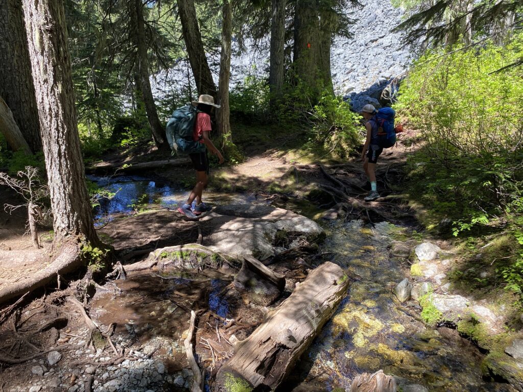 Wedgemount Lake Trail Kids