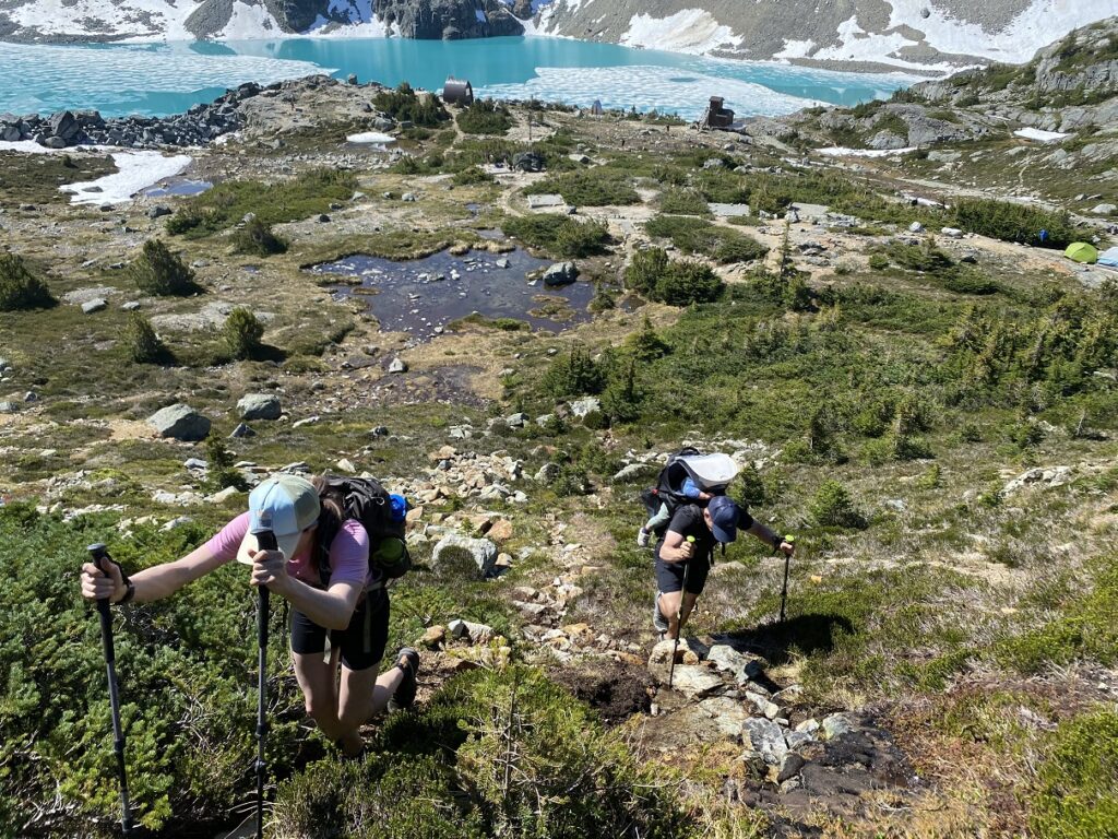 Mount Cook hike from Wedgemount Lake