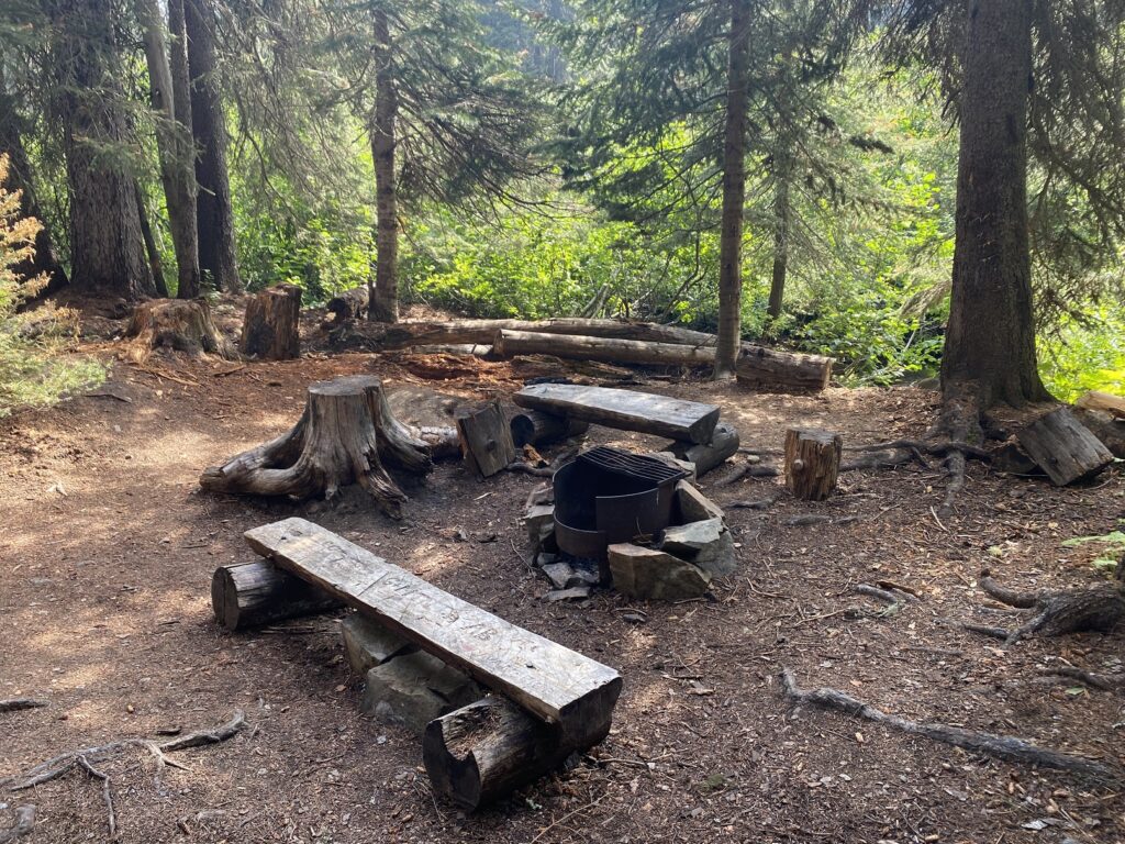 Backcountry Camping at Strike Lake EC Manning Park