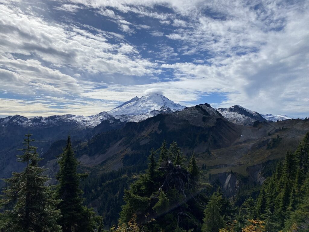 Mount Baker view from Artist Point Parking Lot