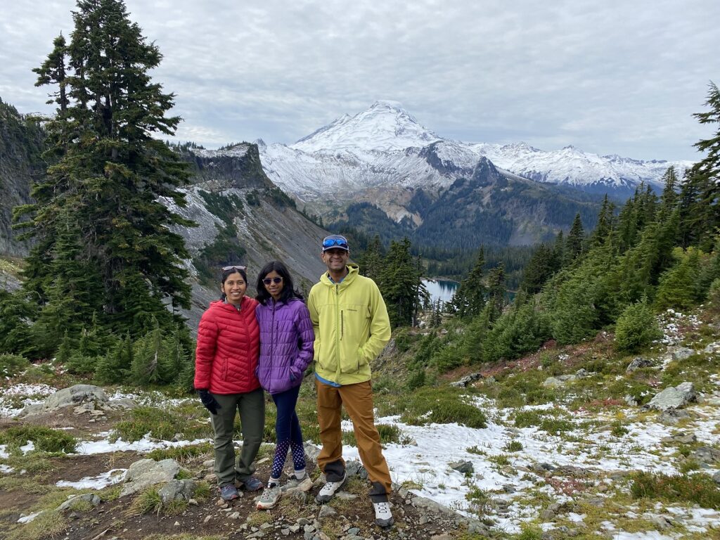 Mount Baker view from Herman Saddle