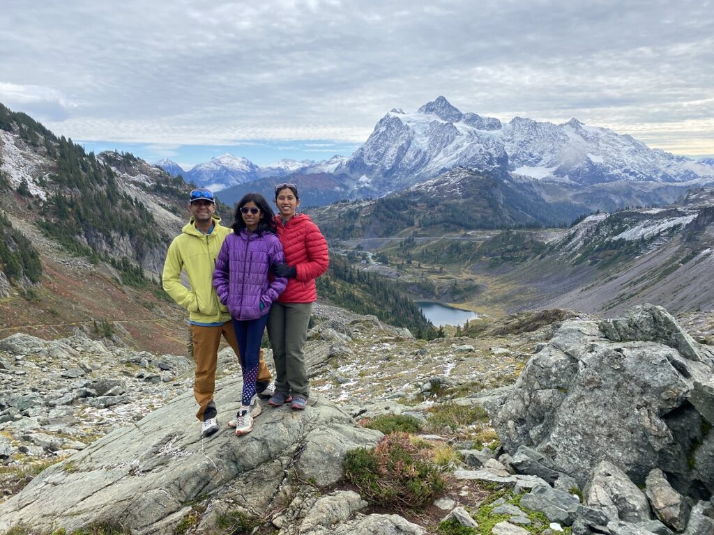 Mount Shuksan view from Herman Saddle