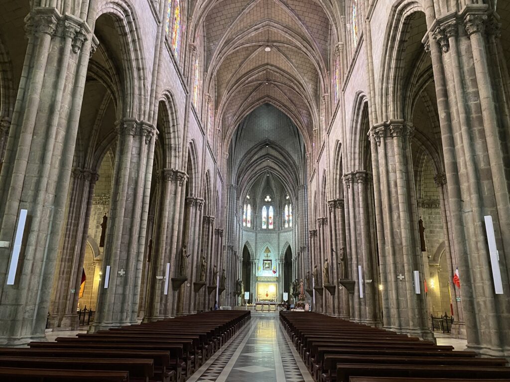 Basilica del Voto Nacional - Quito Family Trip