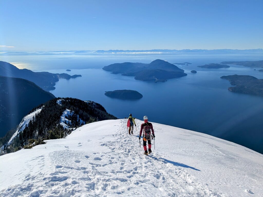 Mount Harvey Summit Descent