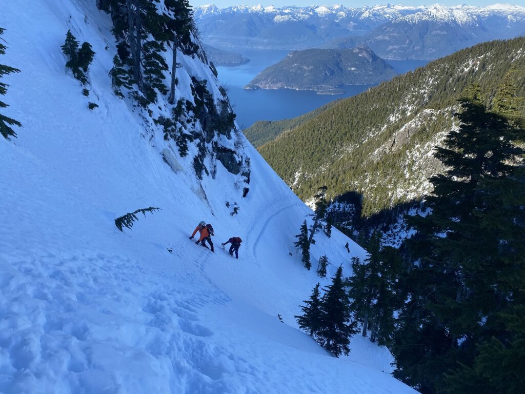 Mount Harvey North Ramp Traverse