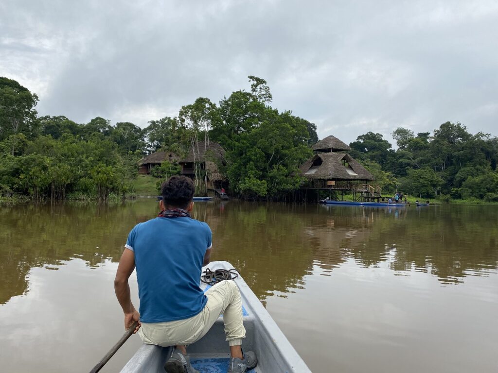 Ecuador Amazon Sani Lodge Challuacocha Lake