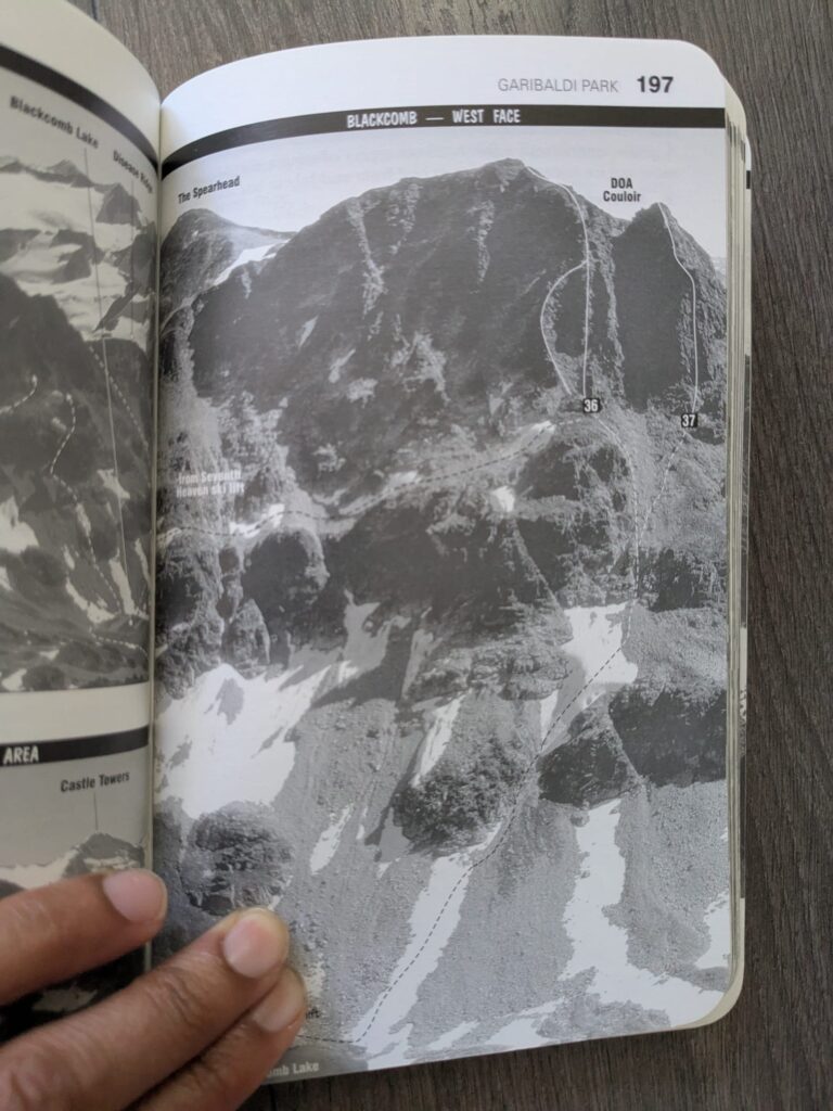 Blackcomb Peak DOA Buttress Approach