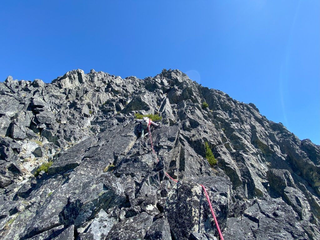 Dead on Arrival DOA Buttress Blackcomb Peak Alpine Climbing