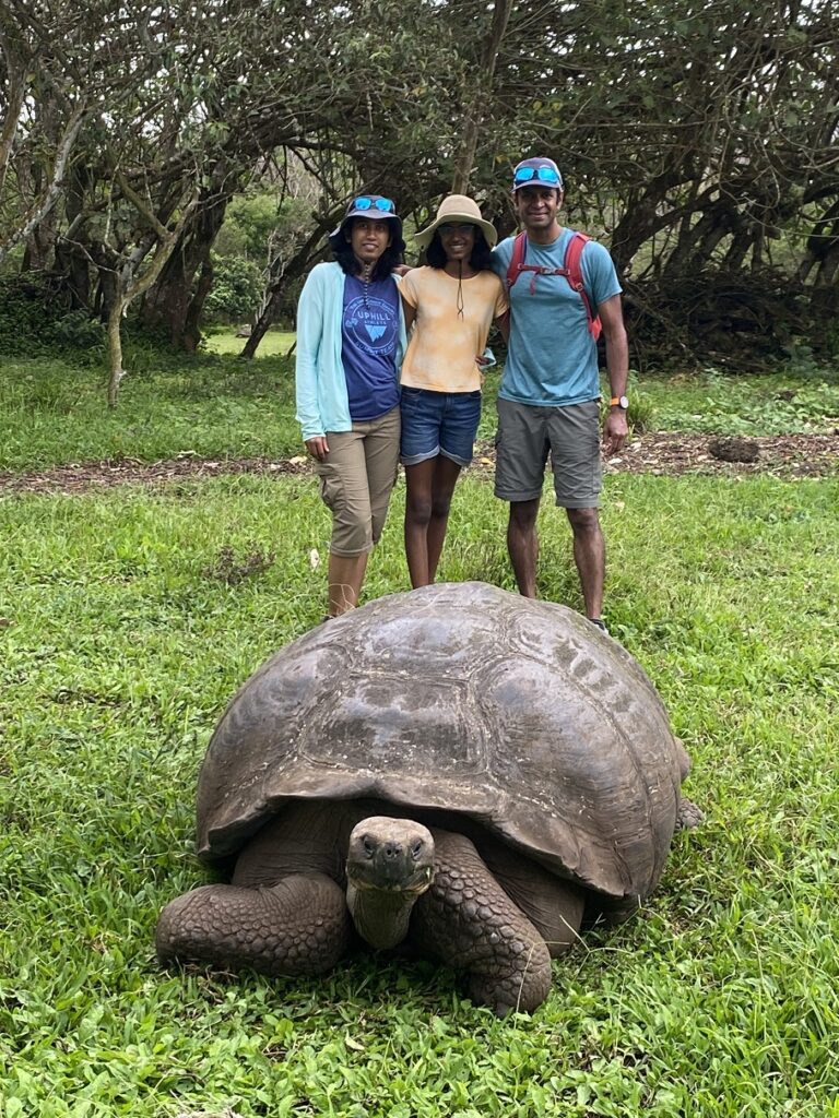 Ecuador Galapagos Santa Cruz El Chato Ranch Giant Tortoise
