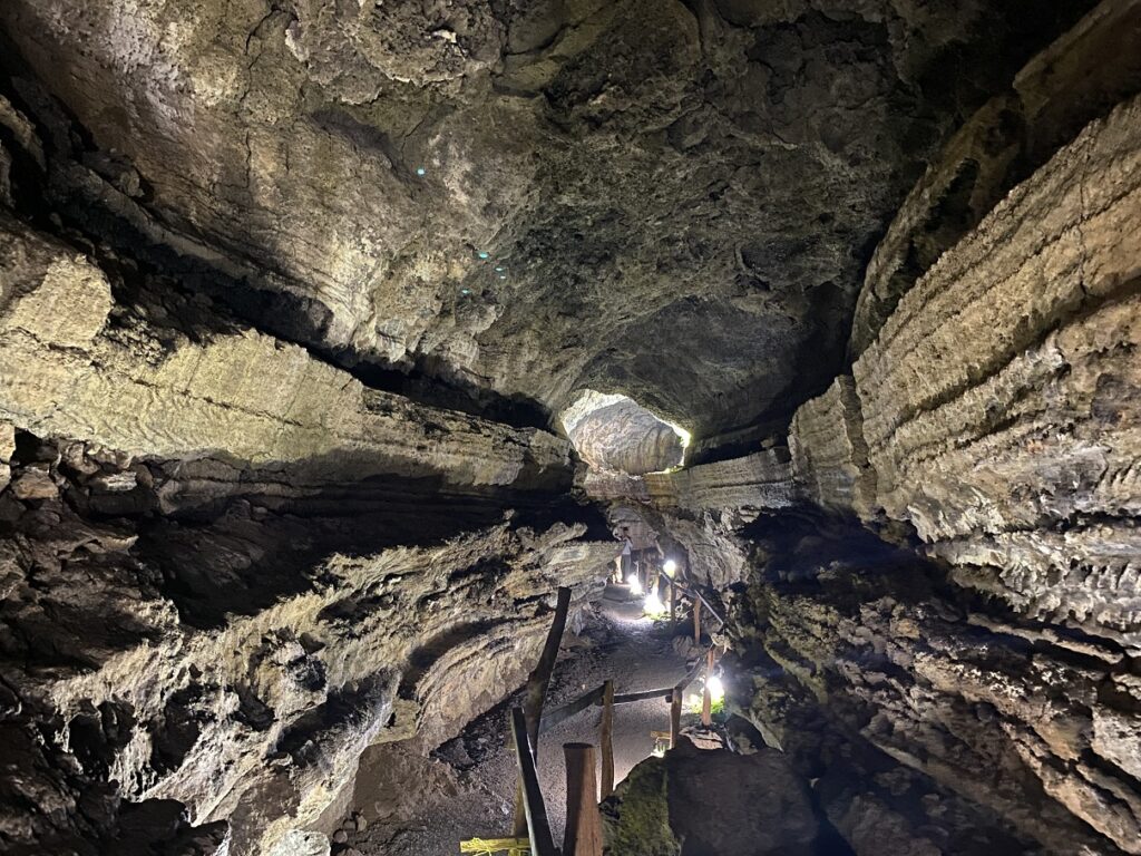 Ecuador Galapagos Santa Cruz El Chato Ranch Lava Tunnel