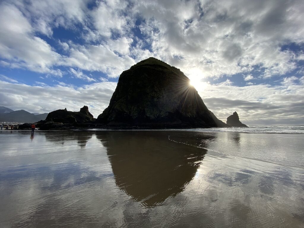 Washington Oregon Road Trip Canon Beach Haystock Rock