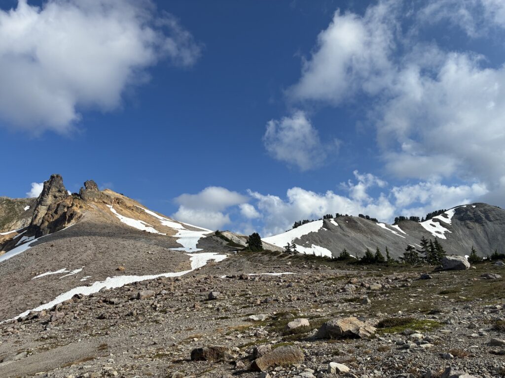 Gargoyles and Columnar Peak