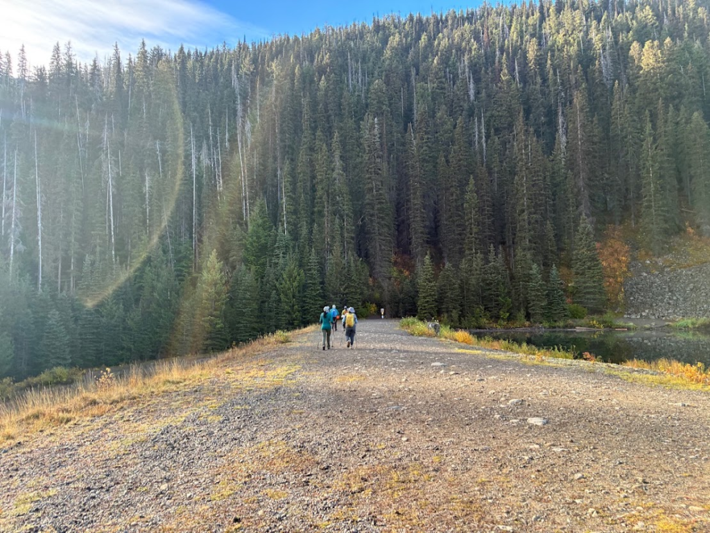 East end of Lightning Lake